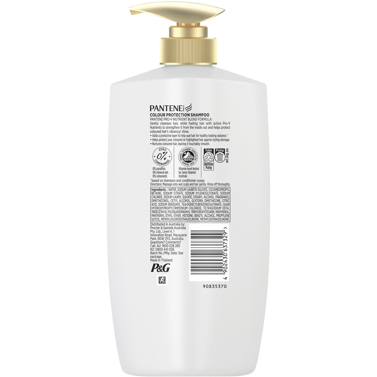 Pantene Pro-V Colour Protection Shampoo for Coloured Hair 900mL