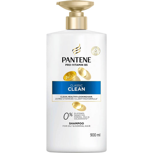 Pantene Pro-v Classic Clean Shampoo 900ml