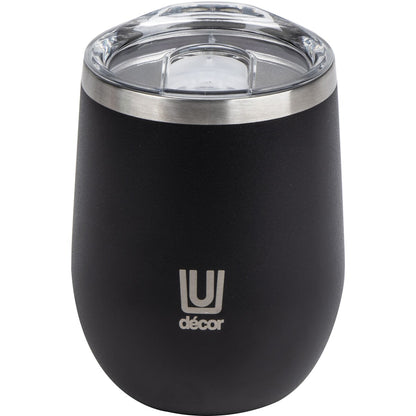 Decor Double Wall Wine & Coffee Cup Stainless Steel Assorted 350ml
