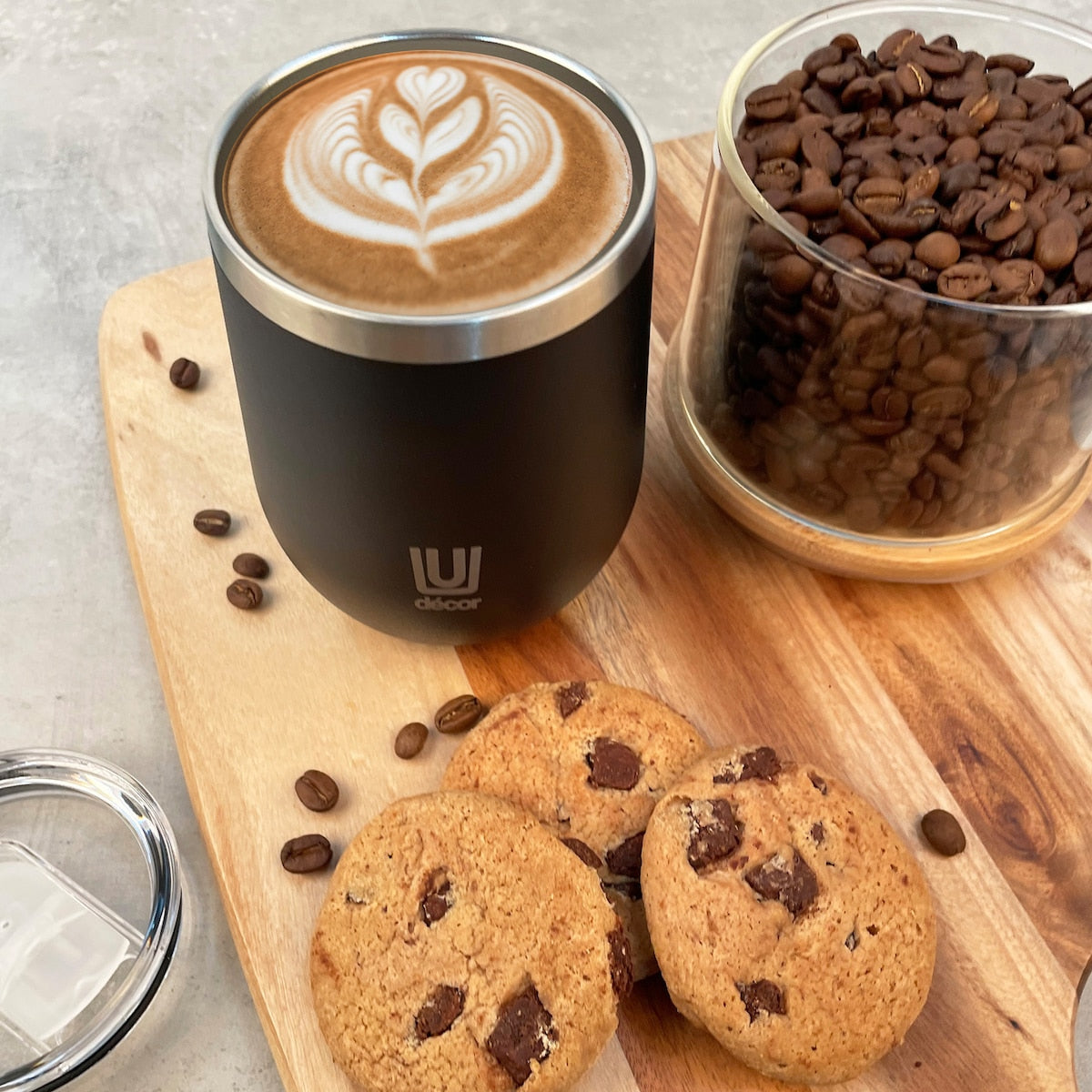 Decor Wine & Coffee Travel Cup Insulated Assorted 350ml Each