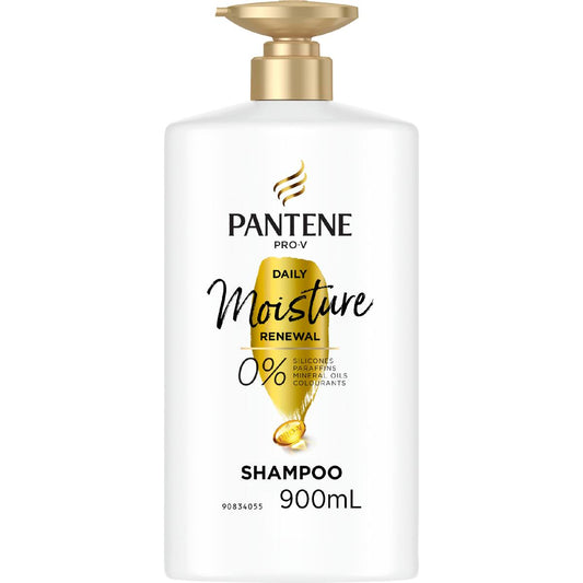 Pantene Pro V Daily Moisture Renewal Nourishing Shampoo Dry Hair 900ml