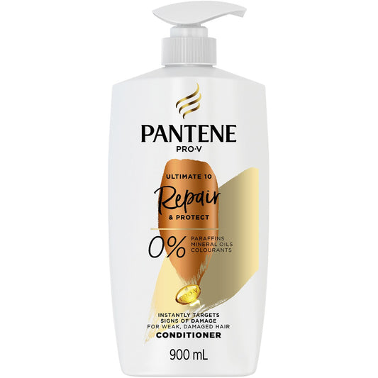 Pantene Ultimate 10 Repair & Protect Conditioner for Damage 900mL