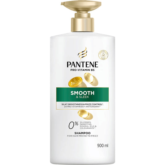 Pantene Pro V Smooth & Sleek Shampoo 900ml