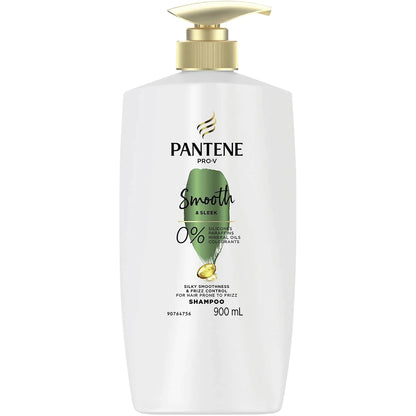 Pantene Pro V Smooth & Sleek Shampoo 900ml