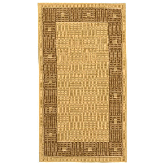 Hufflett Ceduna Flat Weave Rug 80x150cm Polypropylene Non-Slip