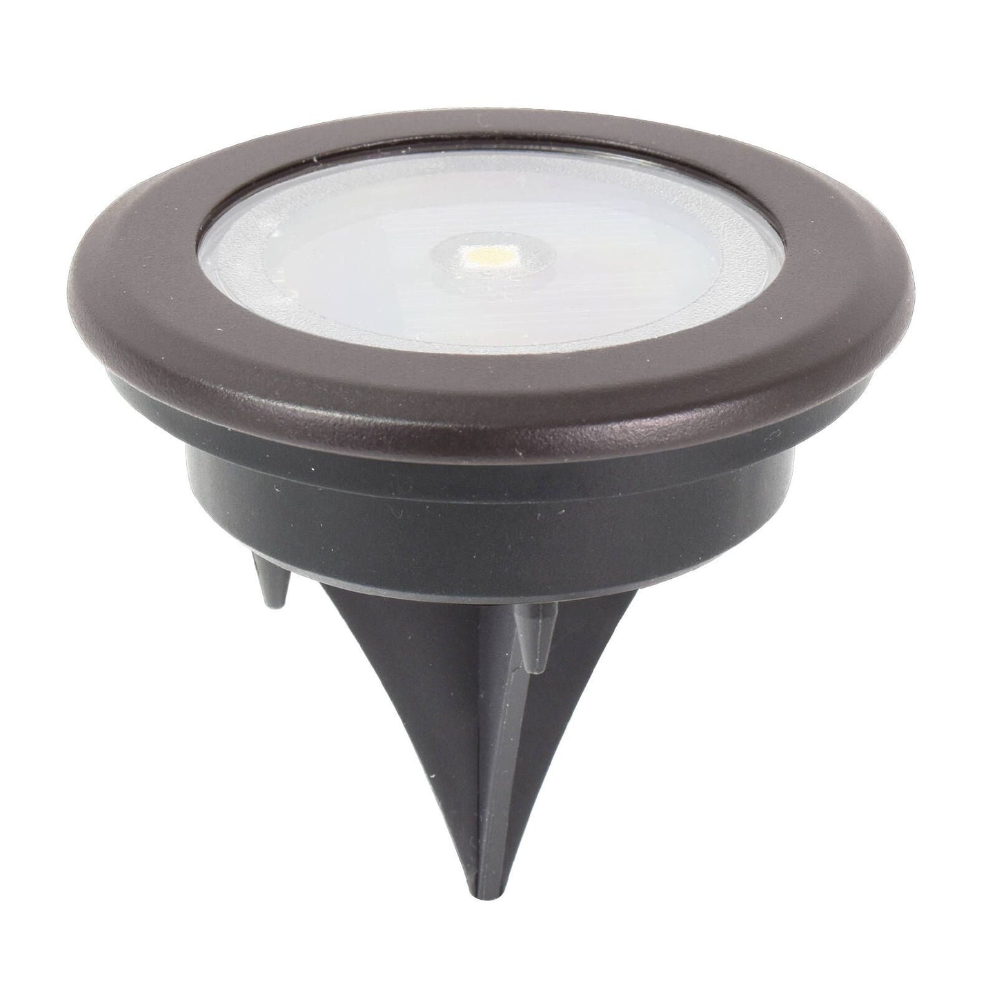 Click Orb LED Disc Light - 70mm - Black - 8 Pack