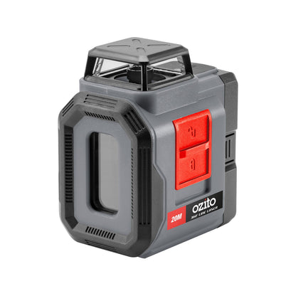 Ozito Line Laser - 20m - 360° - Green