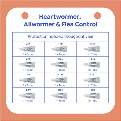 Total Care Heartwormer Allwormer & Flea Control For Cats Each