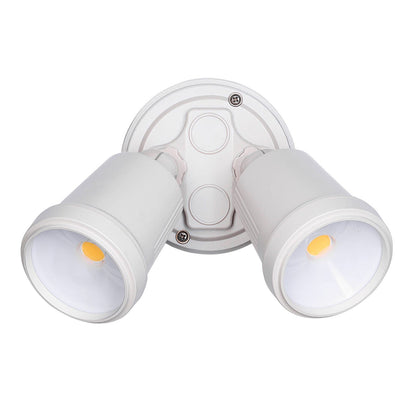 Brilliant Raptor III Twin Flood Light - 20W - 1800 Lumens - Beige