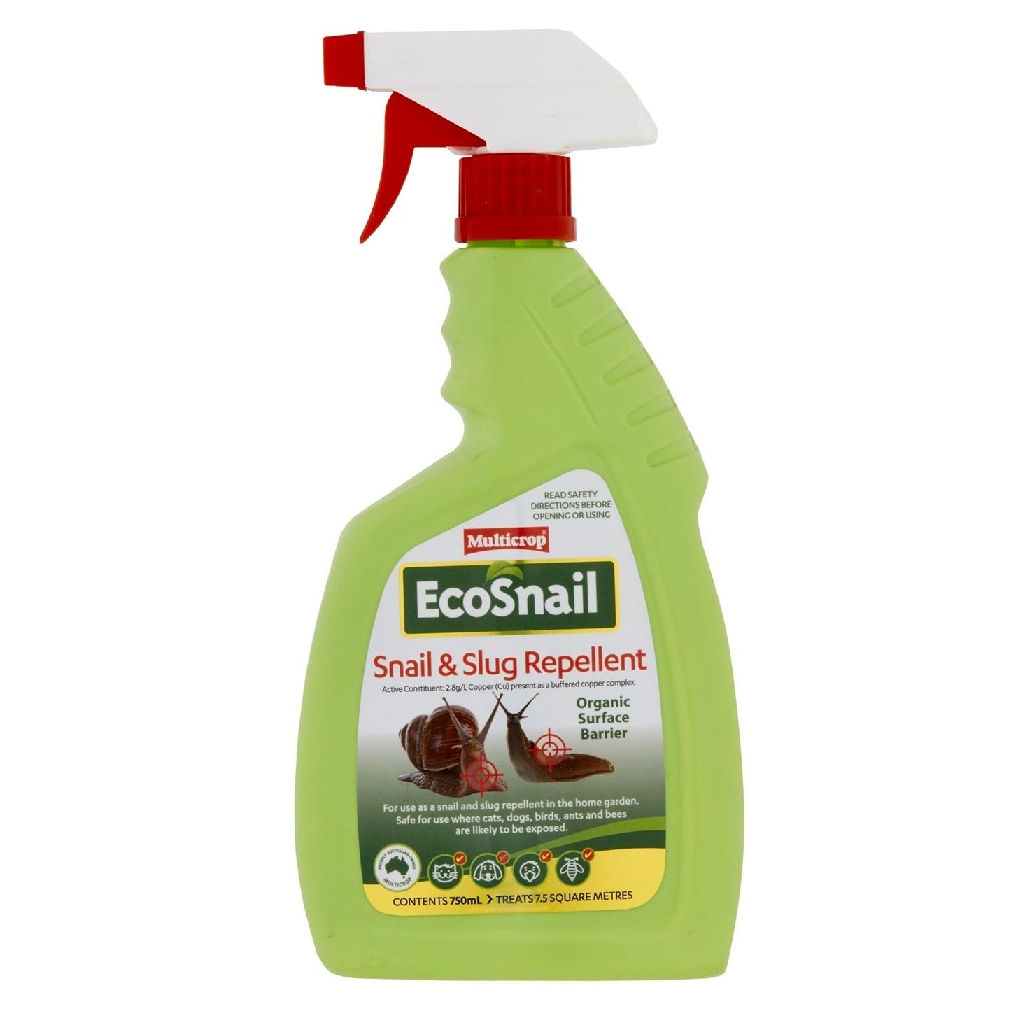 Multicrop Ecosnail and Slug Repellent - 750ml