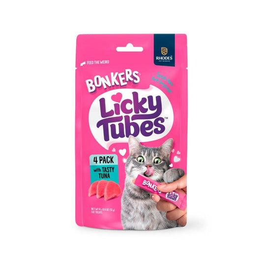 Bonkers Cat Treats Tuna 4x12g - 4 Pack