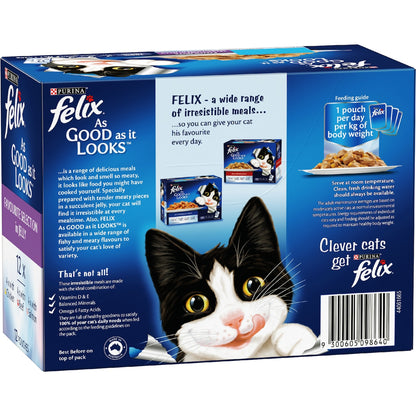 Felix As Good As It Looks Favourite Selection Wet Cat Food 85g X 12 Pack