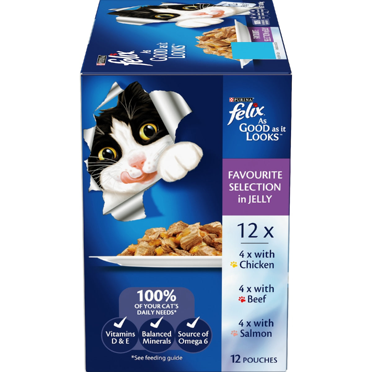 Felix As Good As It Looks Favourite Selection Wet Cat Food 85g X 12 Pack