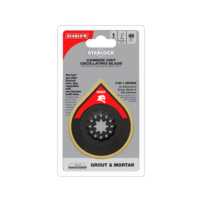 Diablo Starlock Carbide Grit Multi Tool Blade - 70mm
