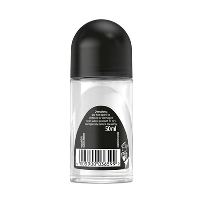 Nivea Deo Roll On Men Invisible Black And White - 50mL