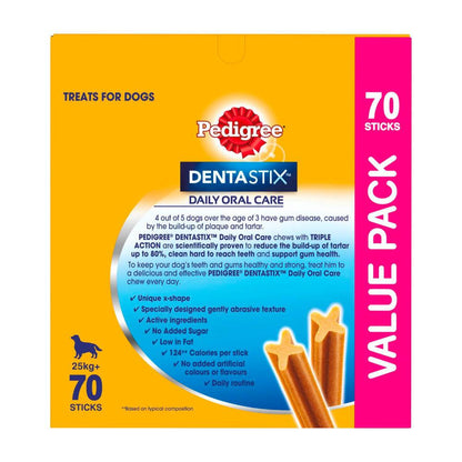 Pedigree Dentastix Dog Treat Large - 70PACK