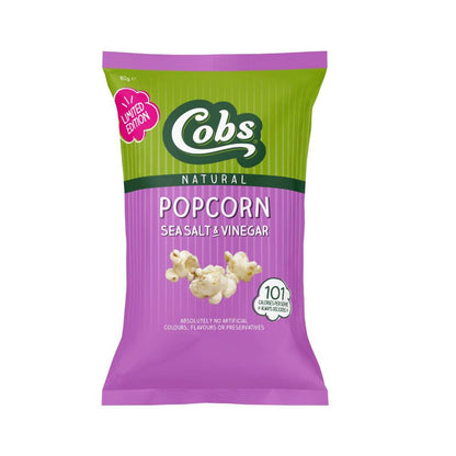 Cobs Popcorn Sea Salt& Vinegar - 80g