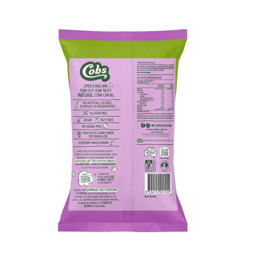 Cobs Popcorn Sea Salt& Vinegar - 80g