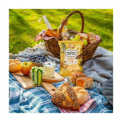 Natural Chip Co. Chips Cheese & Onion - 175g