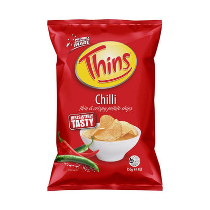 Thins Potato Chips Chilli - 175g
