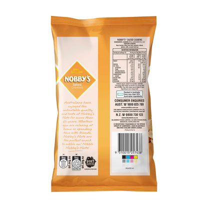 Nobby's Snack Mix Salted Cashew Nuts Share Pack - 250g