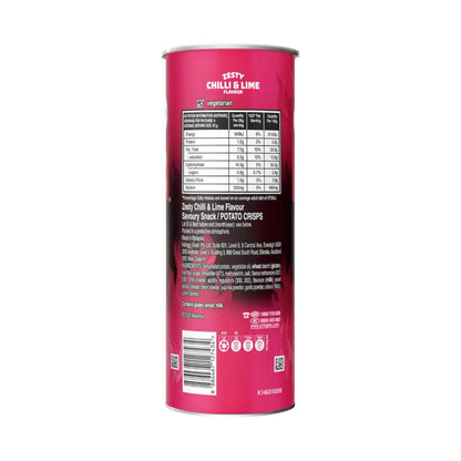 Pringles Potato Chips Zesty Chilli & Lime - 118g
