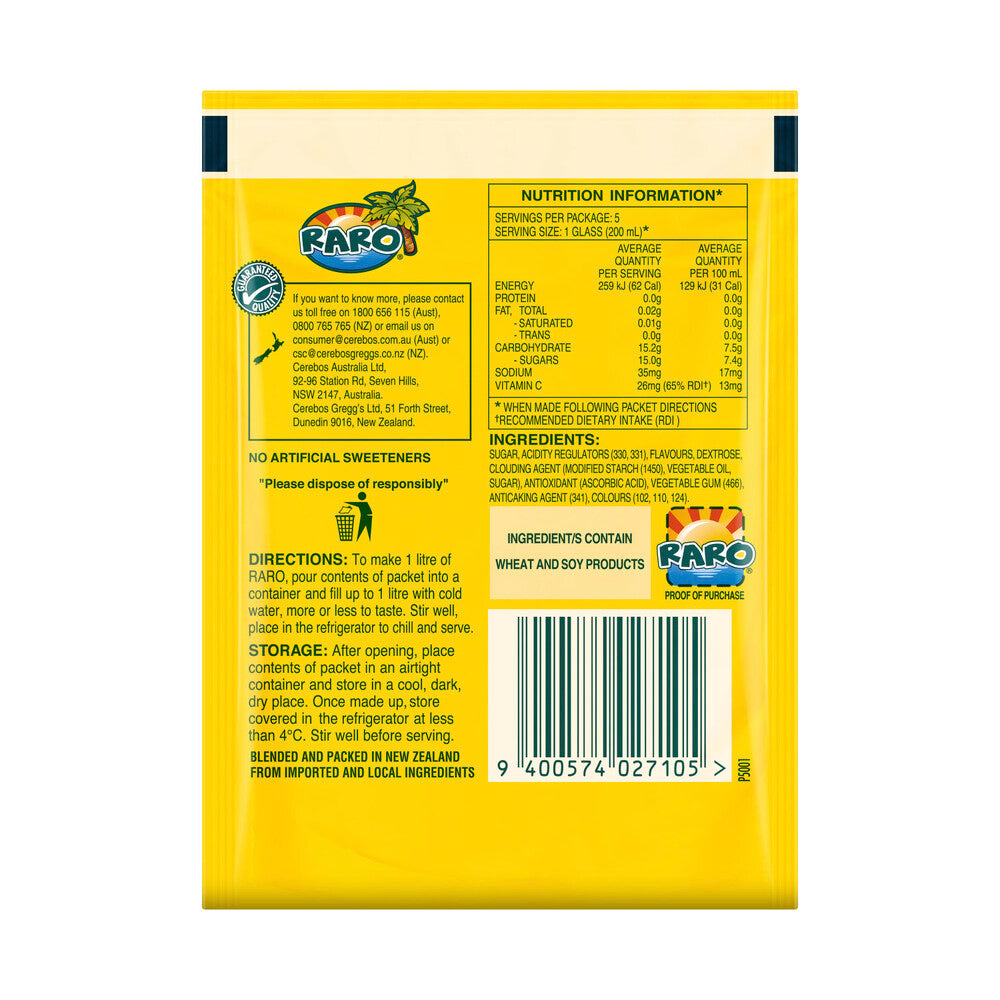 Raro Sweet Orange - 80g