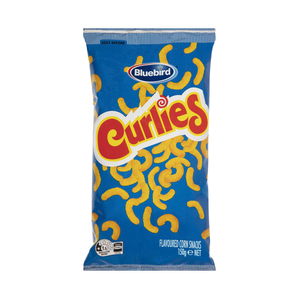 Blue Bird Curlies Corn Snacks - 150g