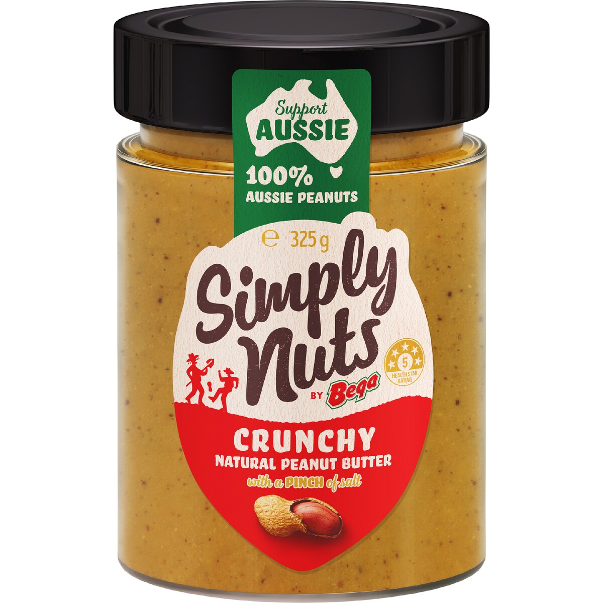 Bega Simply Nuts Crunchy 325g