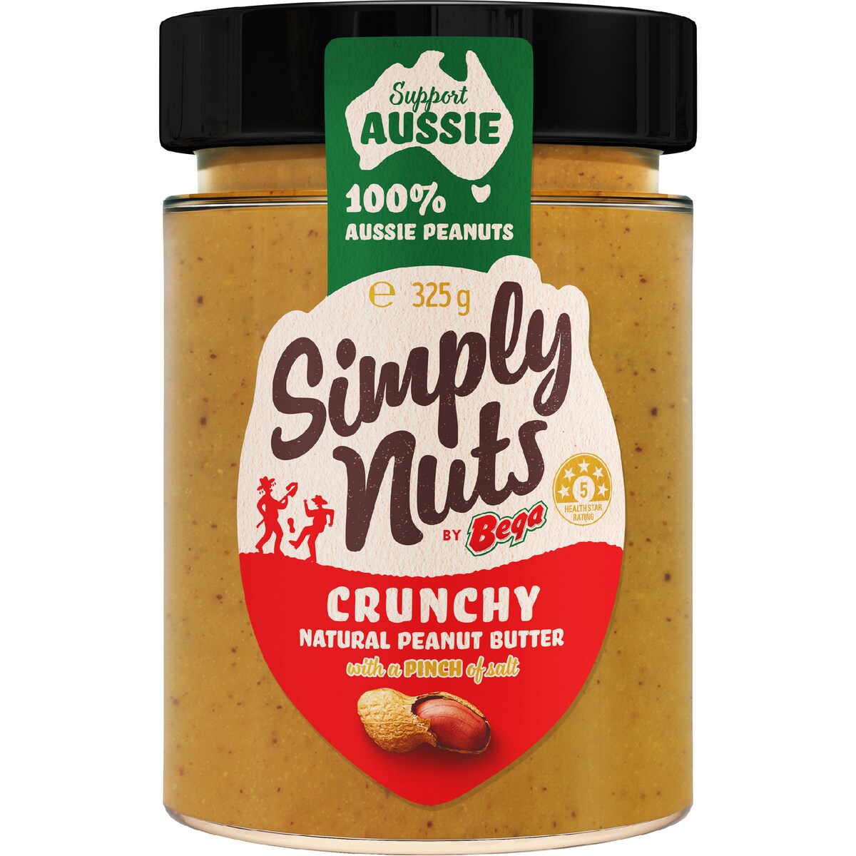 Bega Simply Nuts Crunchy 325g