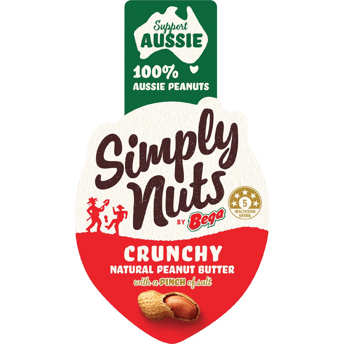 Bega Simply Nuts Crunchy 325g