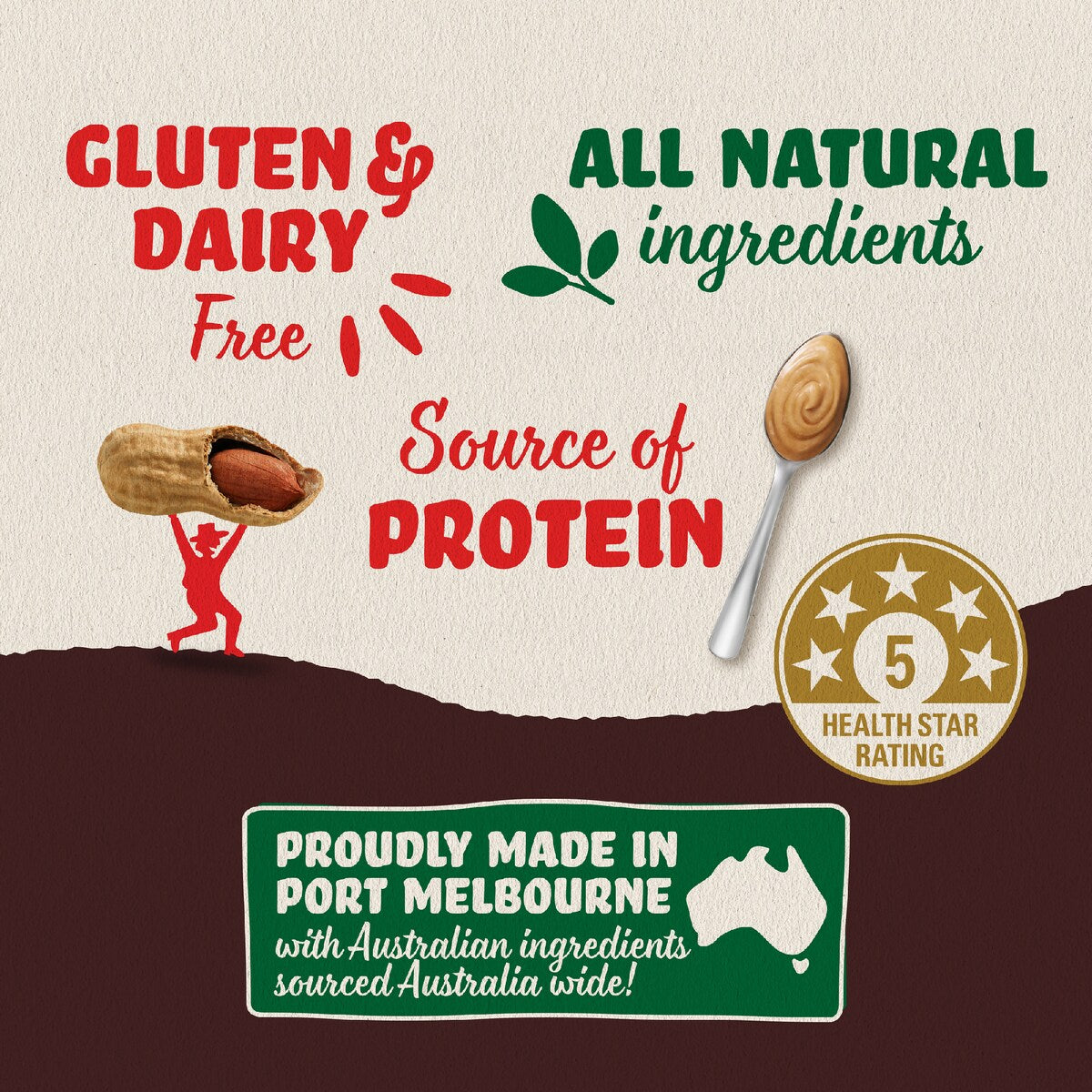 Bega Simply Nuts Crunchy 325g