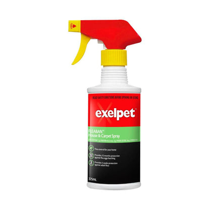 Exelpet Fleaban House & Carpet Spray - 375mL