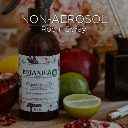 Botanica French Lavender Honey Blossom Air Freshener Room Spray 236ml