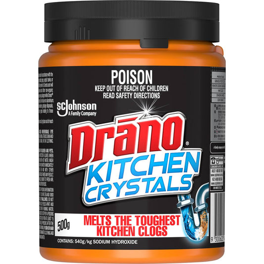 Drano Crystals Drain Cleaner 500g