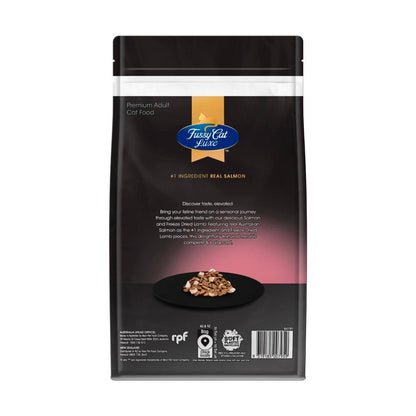 Fussy Cat Luxe Dry Cat Food Wild Caught Salmon With Freeze Dried Lamb - 750g