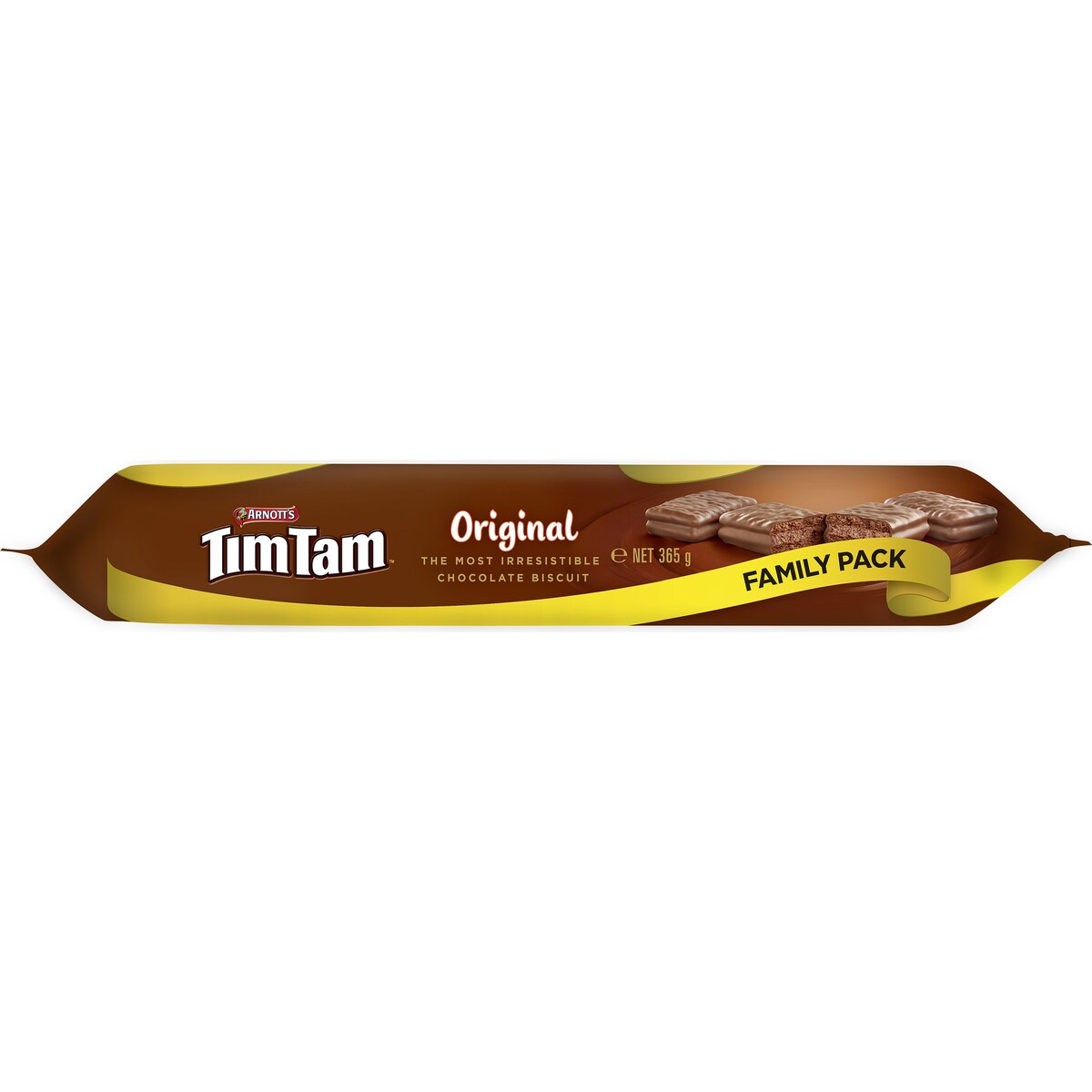Arnotts Tim Tam Original Family Pack Chocolate Biscuits 365g
