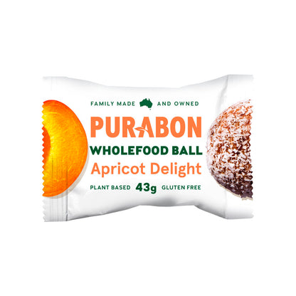 Purabon Apricot Delight Wholefood Ball - 43g