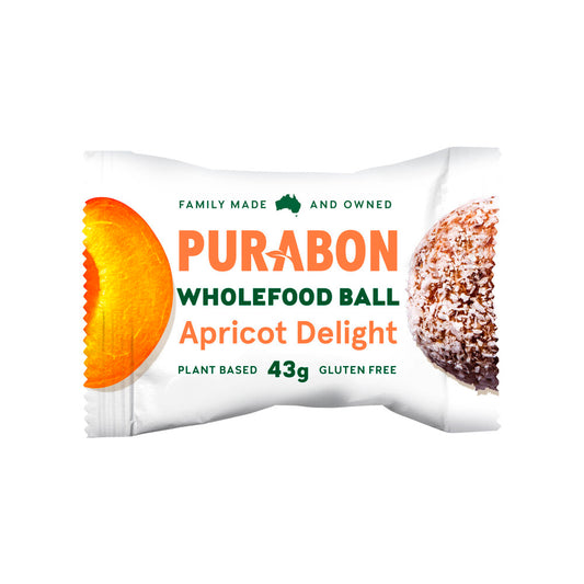 Purabon Apricot Delight Wholefood Ball - 43g