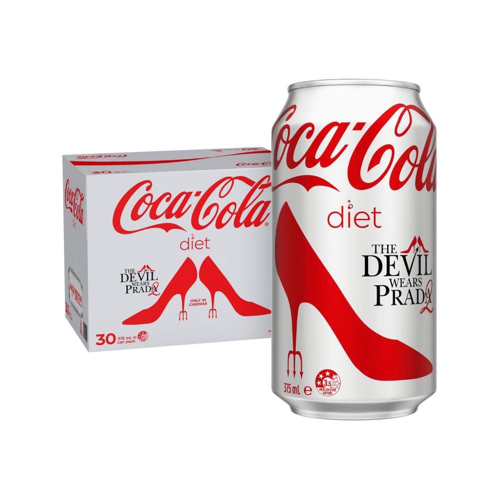 Coca-Cola Diet Soft Drink Multipack Cans 30x375ml