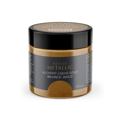 Porters Metallic Furniture Paint - 100ml - Bronze Gold