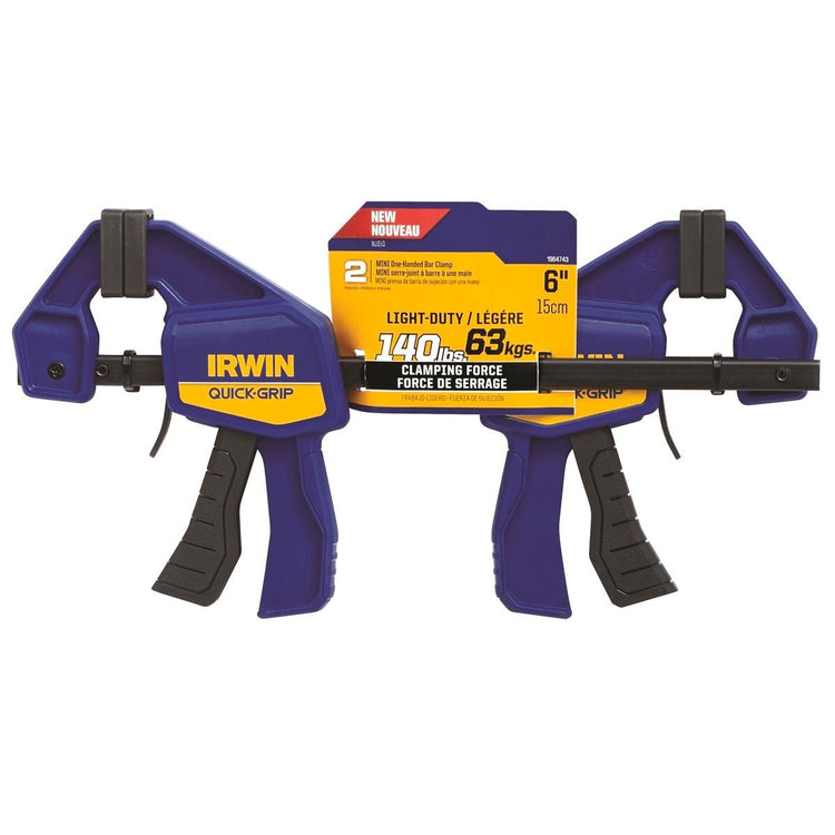 Irwin Quick-Grip Mini Bar Clamp Set 150mm