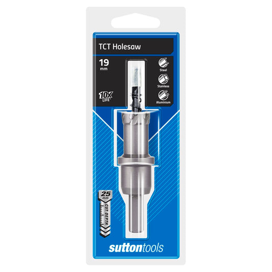 Sutton Tools TCT Holesaw - 19mm