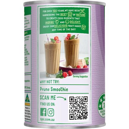 Spc Whole Prunes In Juice Canned Fruit 425g