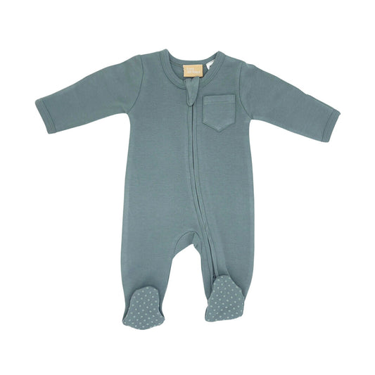 Love All Ways Jersey Romper Sea Foam Green Newborn - 1 pack