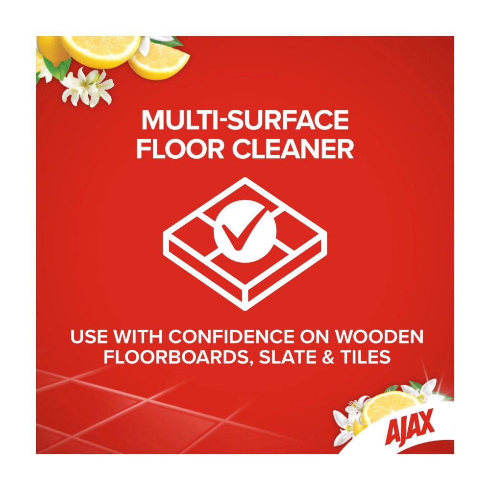 Bulk Ajax Floor Cleaner Lemon - 5L