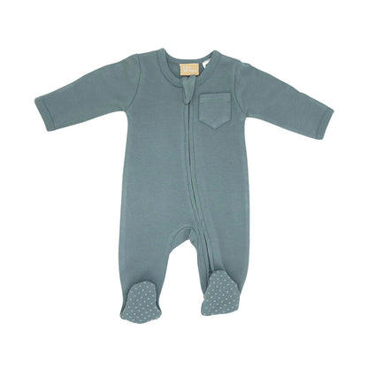 Love All Ways Jersey Romper Sea Foam Green 0-3 Months - 1 pack
