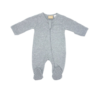 Love All Ways Jersey Romper - Grey Merle - Newborn - 1 pack