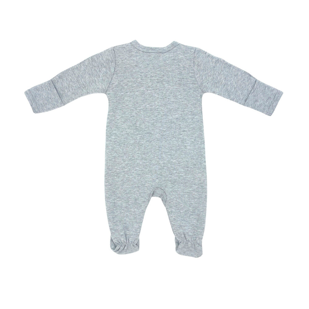 Love All Ways Jersey Romper - Grey Merle - Newborn - 1 pack