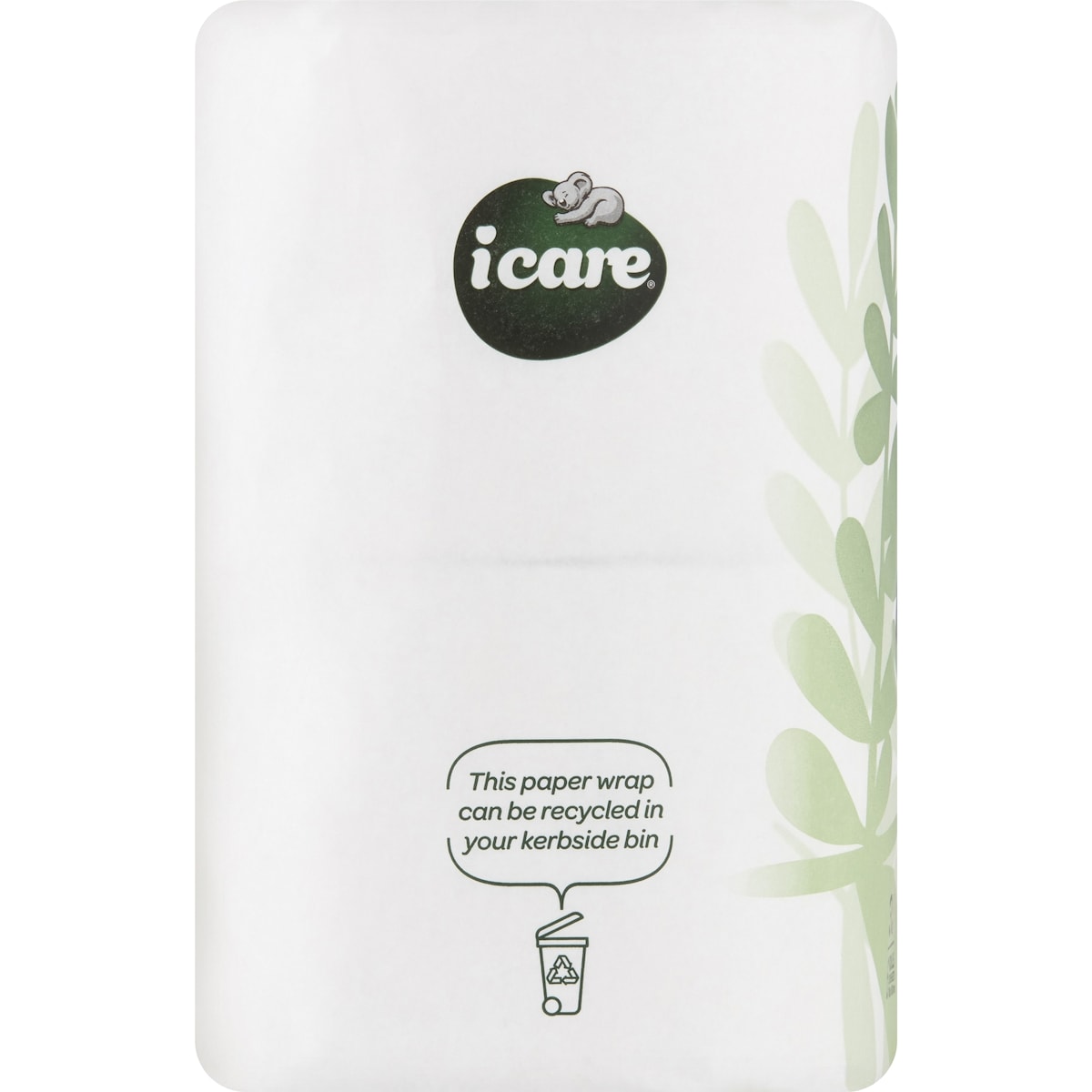 Icare 100% Recycled Double Length 3 Ply Toilet Tissue 6 Pack